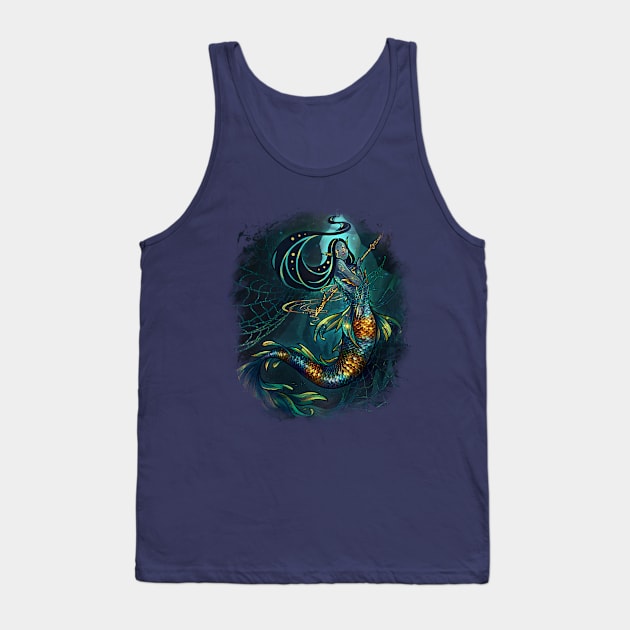 Siren Mermaid Tank Top by KucingKecil